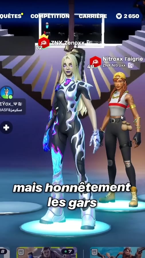 Skins Fortnite — Gaming & Streaming réalisé par Zaphir STUDIO, agence de montage vidéo