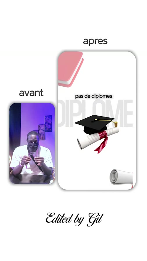 Avant / Après — Réseaux sociaux & Shorts réalisé par Zaphir STUDIO, agence de montage vidéo